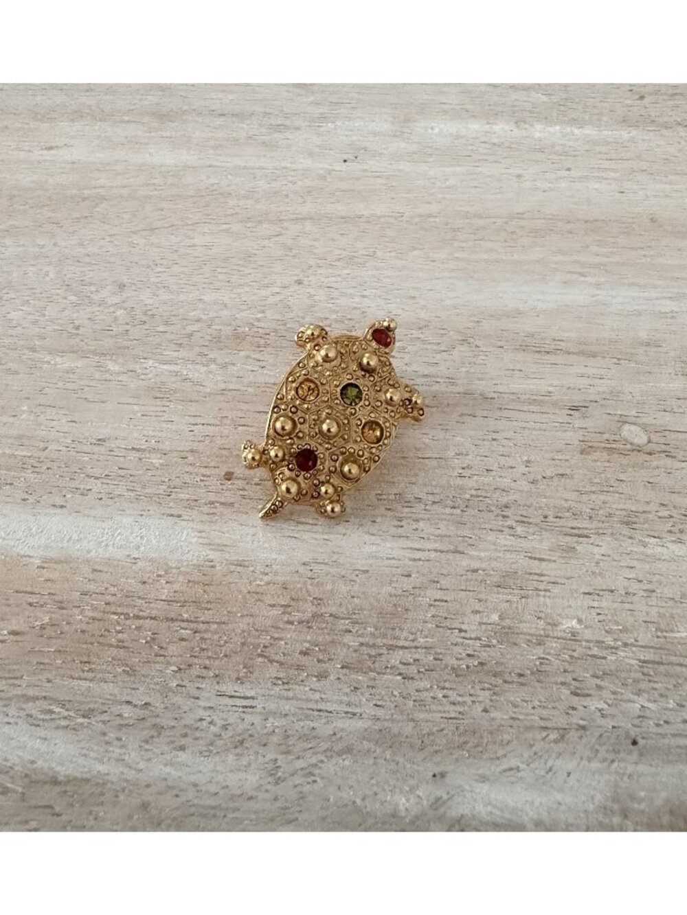 Vintage Ballou Turtle Pin Booch
